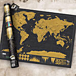 Travel World Scratch Map