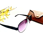 Porus Club Aviator Sunglasses For Women- Purple