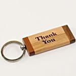 wooden thank you