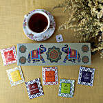 Octavius Assorted Teabags Elephant Print Box