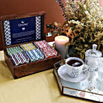 Octavius Assorted Teabags Sesham Wood Box