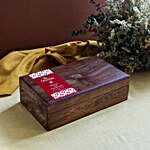 Octavius Assorted Teabags & Tea Premix Wooden Box