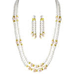 Sizzling Pearls Necklace Set
