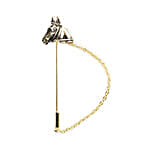 Horse Cufflinks With Lapel Pin & Tie Pin