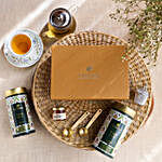 Octavius Tulsi Green Tea Combo With Infuser & Honey