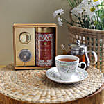 Octavius Cinnamon Anise Green Tea With Infuser & Honey