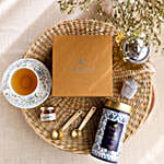 Octavius Green Tea With Infuser & Mini Honey Jar