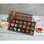 Happy Holi Assorted Chocolates Elegant Box- 18 Pcs