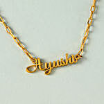 Personalised Name Golden Necklace