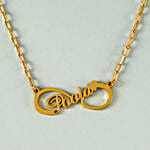 Personalised Name Infinity Necklace