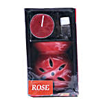Aroma Burner Gift Set- Red
