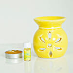 Aroma Burner Gift Set- Yellow
