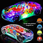 Transparent Concept Super Car Toy