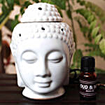 Buddha Diffuser Gift Set- White