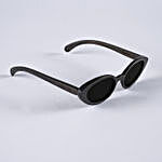 Bellary Handcrafted Sunglasses- Ebony & Black