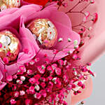 Ferrero Bouquet With Teddy