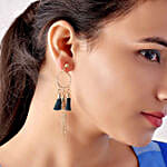 Classy Tassels Loop Earrings