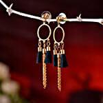 Classy Tassels Loop Earrings