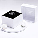 Giva Anushka Sharma Silver Zircon Leaf Ring