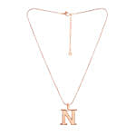 Estele N Charm Initial Pendant For Women