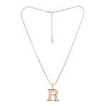Estele R Charm Initial Pendant For Women