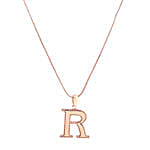 Estele R Charm Initial Pendant For Women