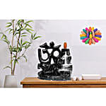 Black Om Back-Flow Smoke Fountain