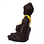 Yellow Buddha Back-Flow Smoke Fountain