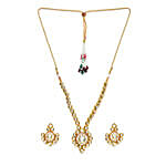 Gold-Plated Kundan Studded Jadau Jewellery Set