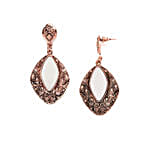 Handmade Vintage Rose Gold Earrings