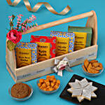 Sweet and Savoury Wooden Basket