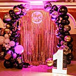 Personalised Glittery Birthday Party Decor