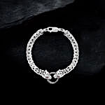 925 Silver Cheetah Head Bracelet