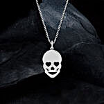 925 Silver Love Skull Pendant