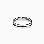 Silver Simplicity Ring For Men