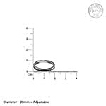Silver Simplicity Ring For Men