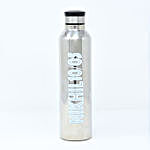 Personalised Silver Bottle For The Bold & Brave