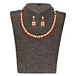 Sri Jagdamba Pearls Trendy Necklace Set