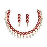 Sri Jagdamba Pearls Charming Necklace Set