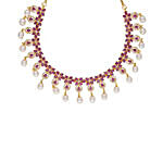 Sri Jagdamba Pearls Alluring Necklace Set