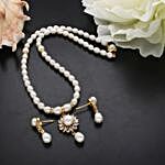 Baheera Pearl Necklace Set