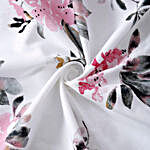 Swayam Floral Design Cotton Double Bedsheet & Pillow Covers