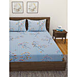 Swayam Floral Double Bedsheet & Pillow Covers