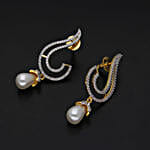 Vivid Pearl Drop Earrings