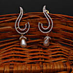 Vivid Pearl Drop Earrings