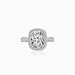 GIVA Silver Classic Solitaire Ring