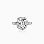 GIVA Silver Classic Solitaire Ring