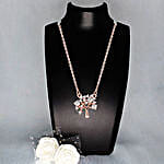 GIVA Rose Gold Tree Of Life Necklace
