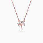 GIVA 925 Silver Rose Gold Tree Of Life Necklace