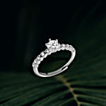 Giva Silver Charm Ring